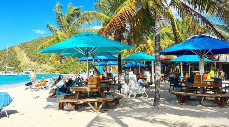 Soggy dollar beach bar bvi